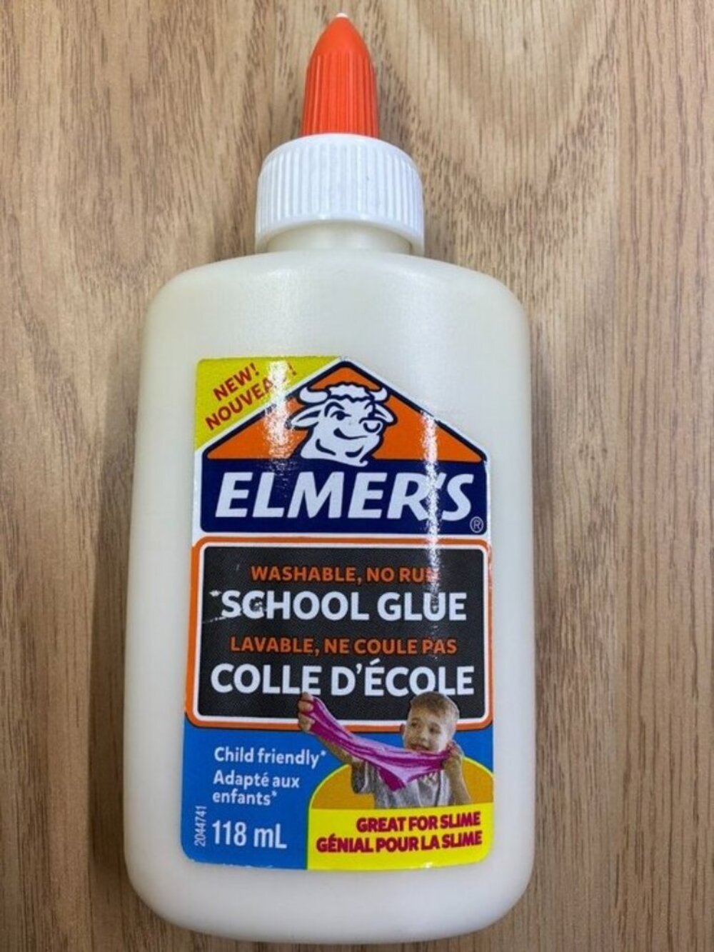 Elmer’s Washable School Glue 118 ml No Run Safe Non Toxic Great for Slime